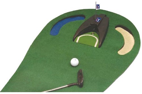 Pga Tour Automatic Ball Return Putting Golf Mat Blooming Golf